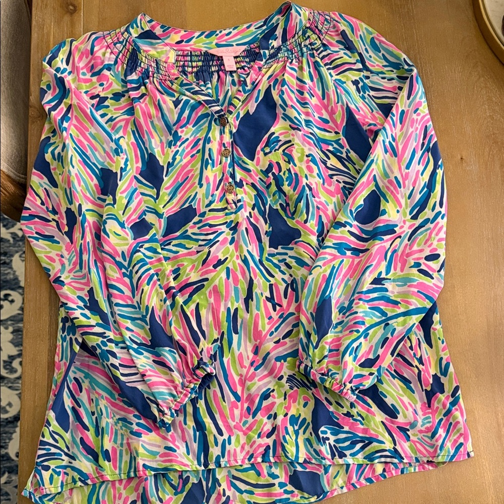 Lilly Pulitzer Elsa Top Size Small